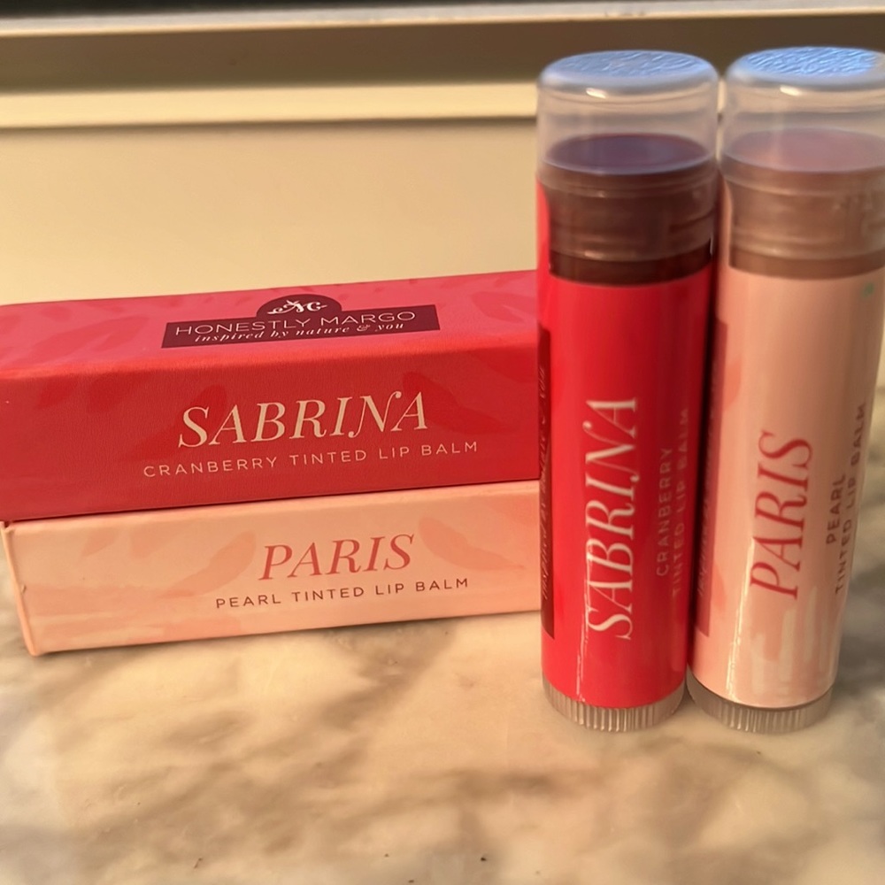 Honestly mango tinted lip balm